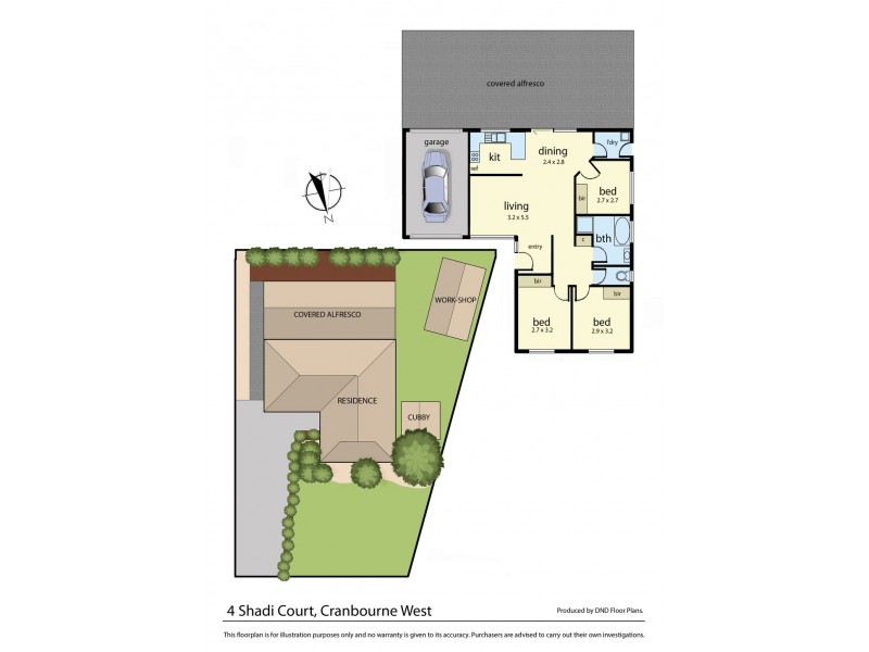 4 Shadi Court, Cranbourne West VIC 3977 Floorplan