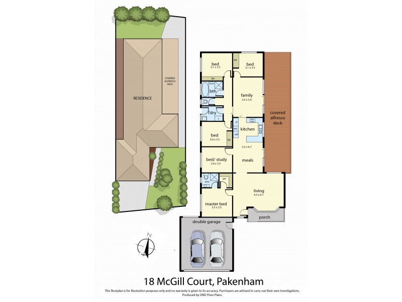 18 McGill Court, Pakenham VIC 3810 Floorplan