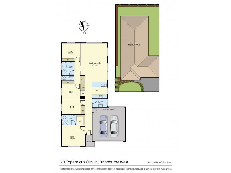 20 Copernicus Circuit, Cranbourne West VIC 3977 Floorplan
