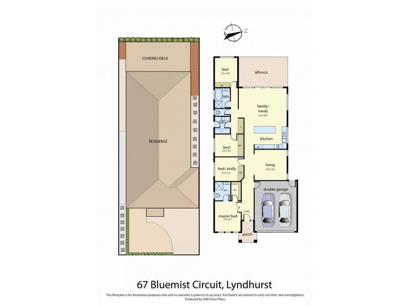 67 Bluemist Circuit, Lyndhurst VIC 3975 Floorplan
