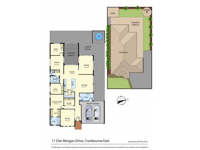 11 Dan Morgan Drive, Cranbourne East VIC 3977 Floorplan