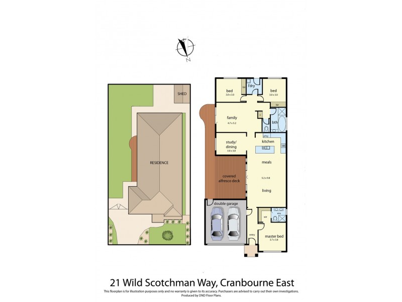 21 Wild Scotchman Way, Cranbourne East VIC 3977 Floorplan