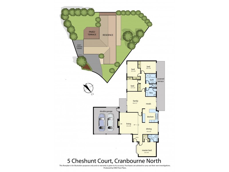 5 Cheshunt Court, Cranbourne North VIC 3977 Floorplan