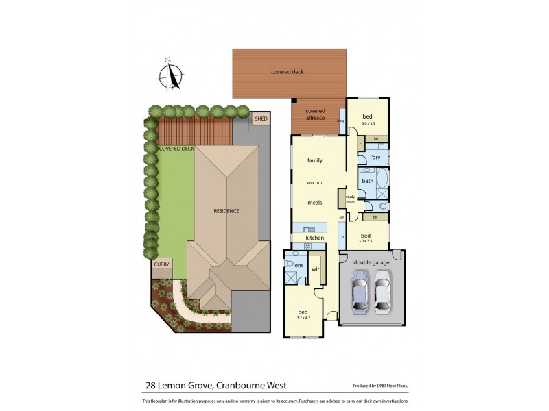 28 Lemon grove, Cranbourne West VIC 3977 Floorplan