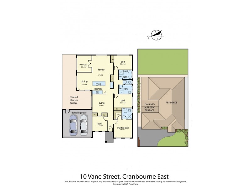 10 Vane Street, Cranbourne East VIC 3977 Floorplan