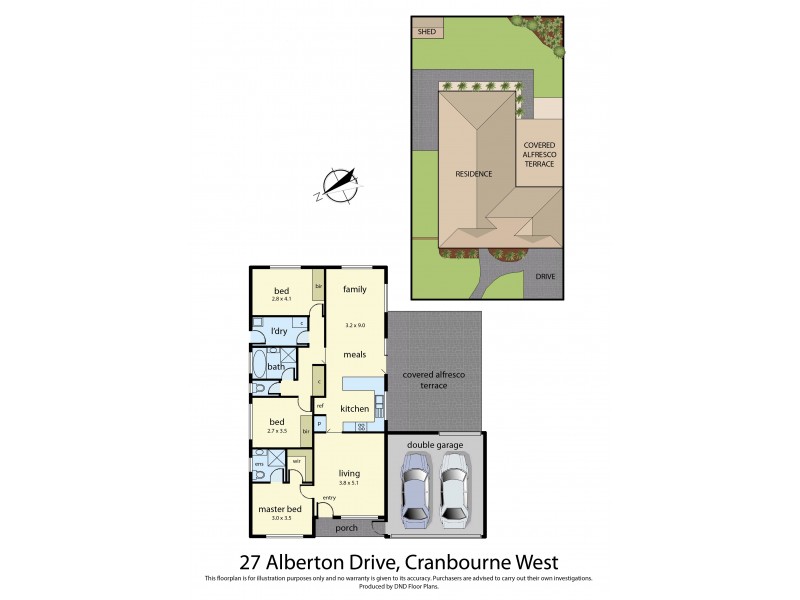 27 Alberton Drive, Cranbourne West VIC 3977 Floorplan