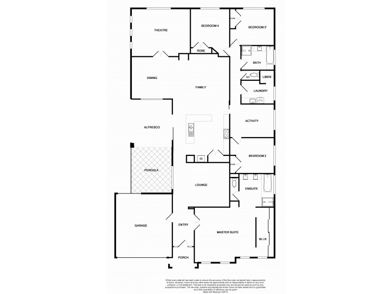 22 Viewline Way, Lyndhurst VIC 3975 Floorplan