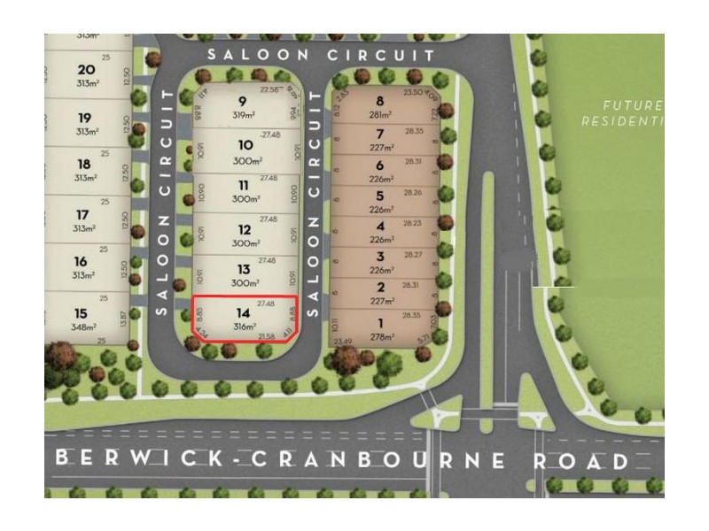 Lot 14 Saloon Circuit, Clyde North VIC 3978