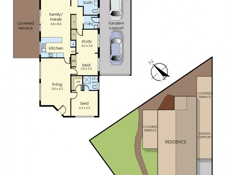 16 Tamworth Court, Cranbourne VIC 3977 Floorplan