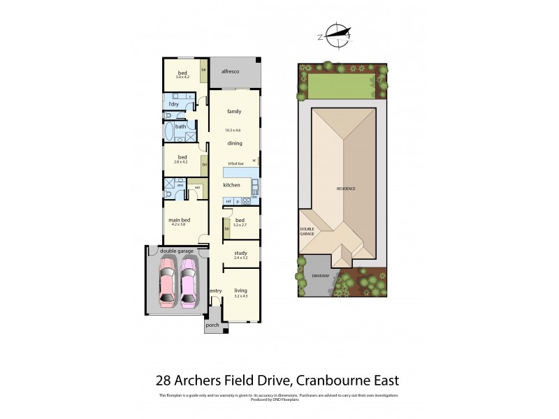 28 Archers Field Drive, Cranbourne East VIC 3977 Floorplan