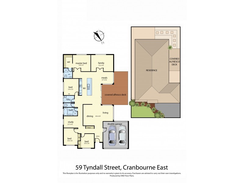 59 Tyndall Street, Cranbourne East VIC 3977 Floorplan