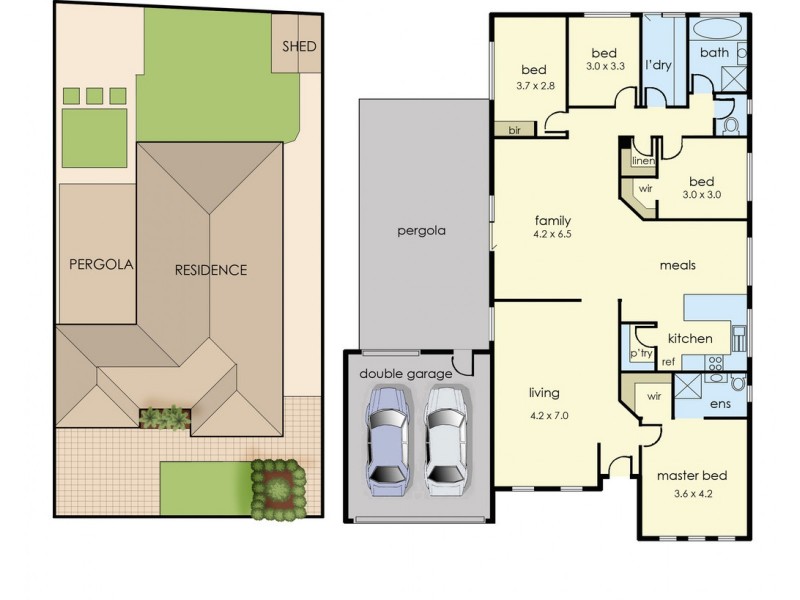 3 Castawellan Street, Lyndhurst VIC 3975 Floorplan