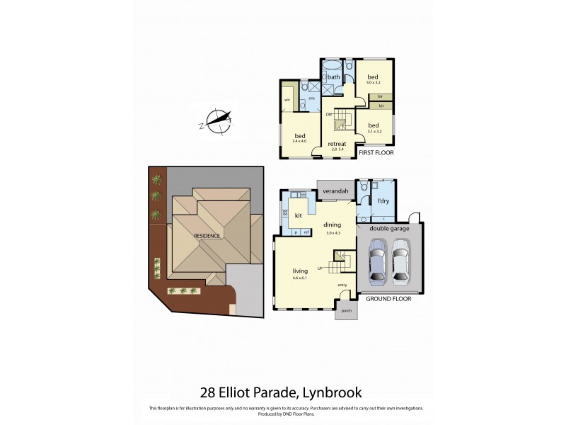 28 Elliott Parade, Lynbrook VIC 3975 Floorplan