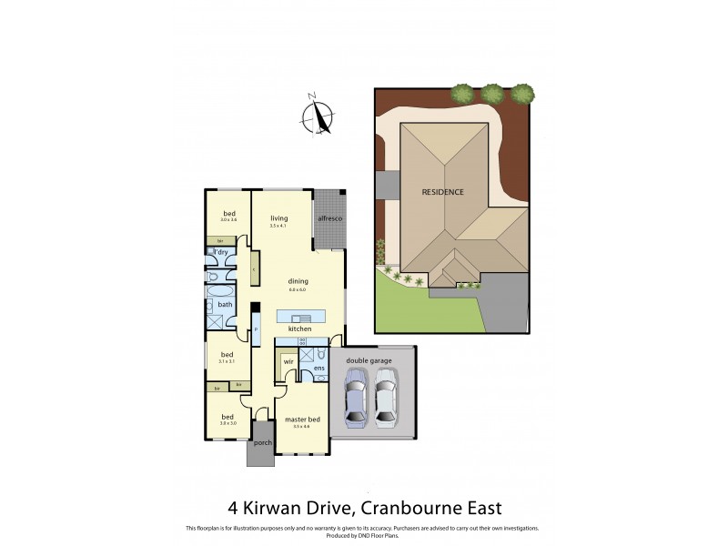 4 Kirwan Drive, Cranbourne East VIC 3977 Floorplan