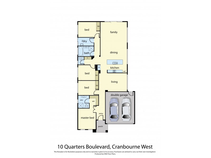 10 Quarters Boulevard, Cranbourne West VIC 3977 Floorplan