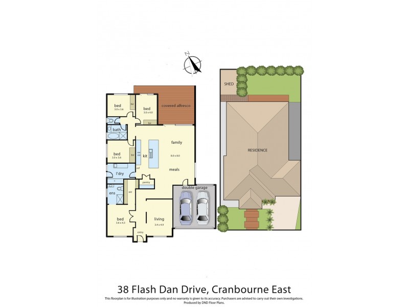 38 Flash Dan Drive, Cranbourne East VIC 3977 Floorplan