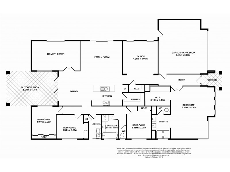 33 Alysha Avenue, Lyndhurst VIC 3975 Floorplan