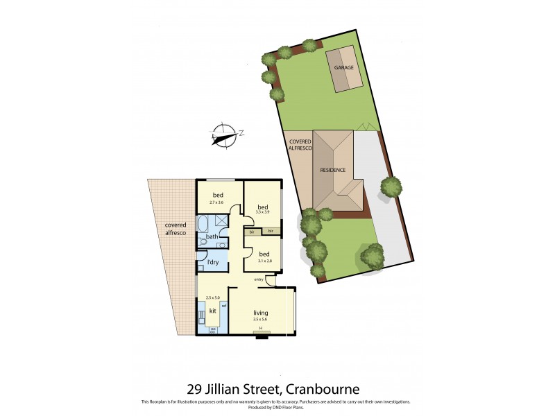 29 Jillian Street, Cranbourne VIC 3977 Floorplan
