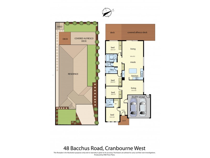 48 Bacchus Road, Cranbourne West VIC 3977 Floorplan