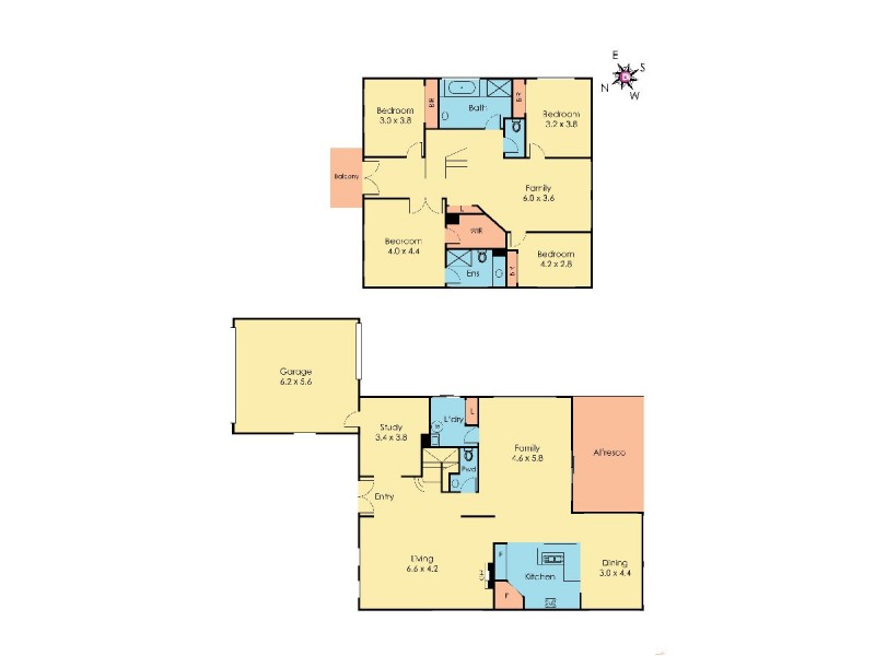 6 Waterbush Crescent, Lyndhurst VIC 3975 Floorplan
