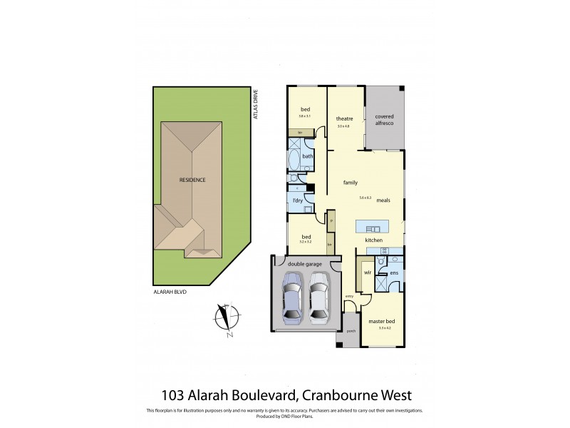 103 Alarah Boulevard, Cranbourne West VIC 3977 Floorplan