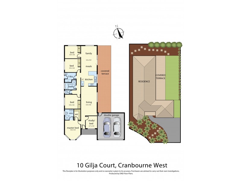 10 Gilja Court, Cranbourne West VIC 3977 Floorplan