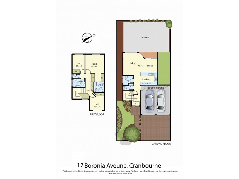 17 Boronia Avenue, Cranbourne VIC 3977 Floorplan