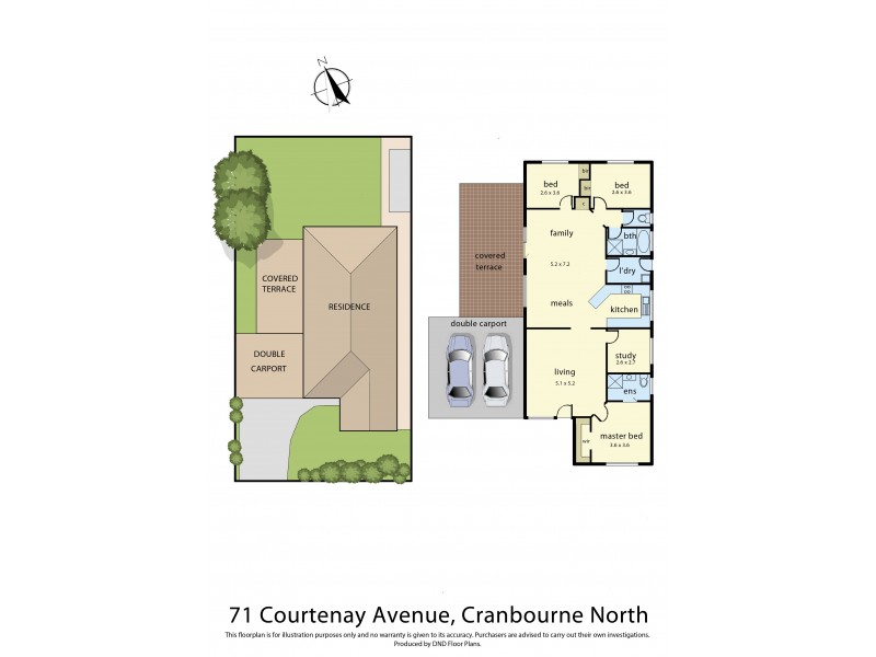 71 Courtenay Avenue, Cranbourne North VIC 3977 Floorplan