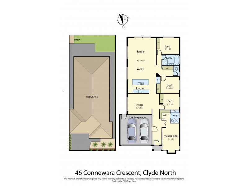 46 Connewara Crescent, Clyde North VIC 3978 Floorplan