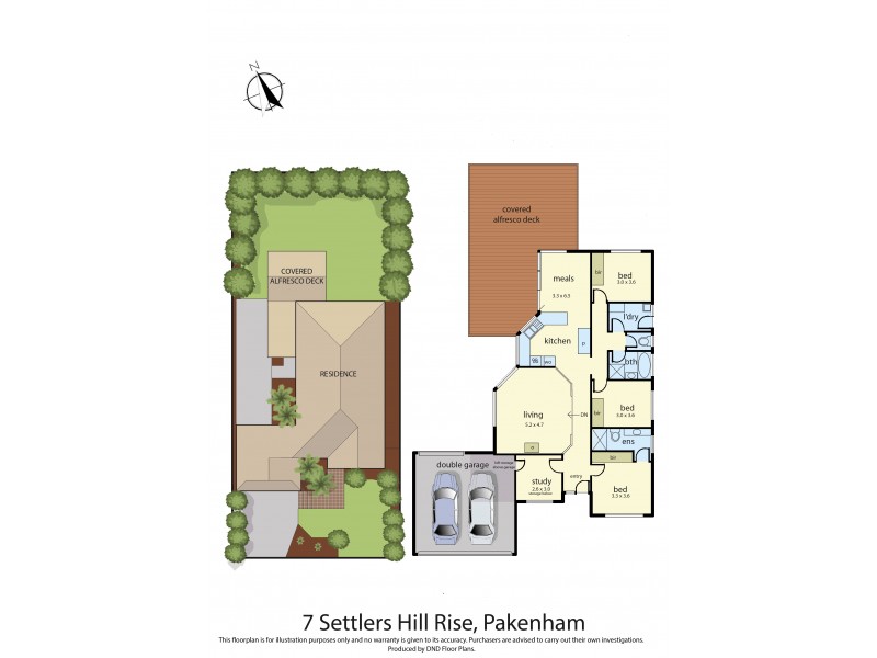 7 Settlers Hill Rise, Pakenham VIC 3810 Floorplan
