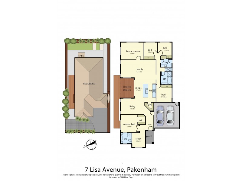 7 Lisa Avenue, Pakenham VIC 3810 Floorplan