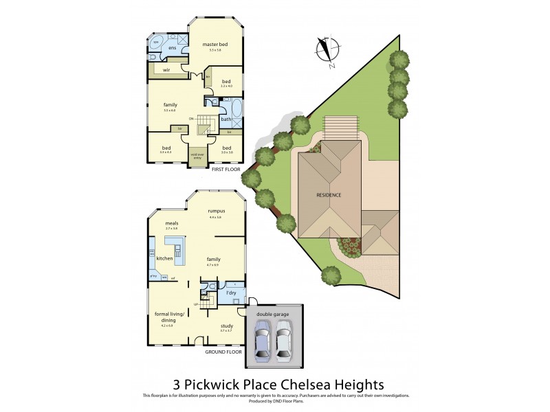 3 Pickwick Place, Chelsea Heights VIC 3196 Floorplan