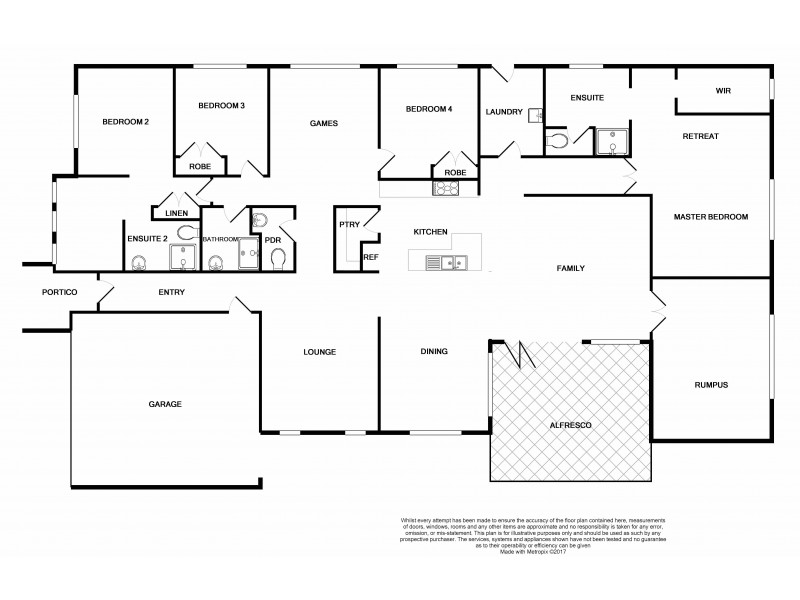 19 Colendy Close, Lyndhurst VIC 3975 Floorplan