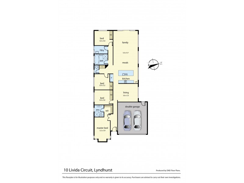 10 Livida Circuit, Lyndhurst VIC 3975 Floorplan