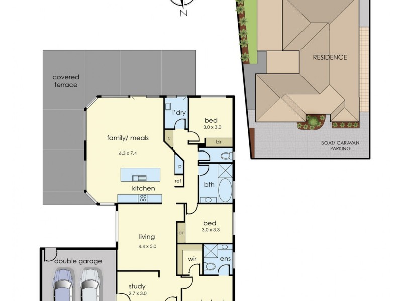 9 Red Oak Terrace, Lyndhurst VIC 3975 Floorplan