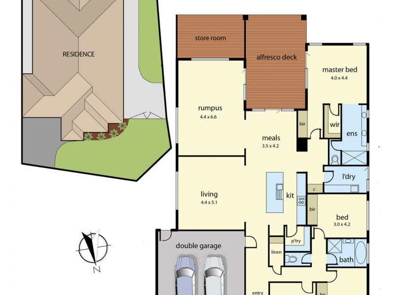 12 Canadian Maple Place, Lyndhurst VIC 3975 Floorplan