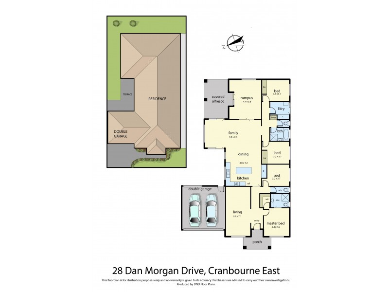 28 Dan Morgan Drive, Cranbourne East VIC 3977 Floorplan