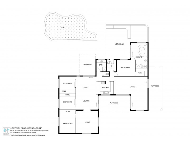 5 Petrick Road, Connellan NT 0870 Floorplan