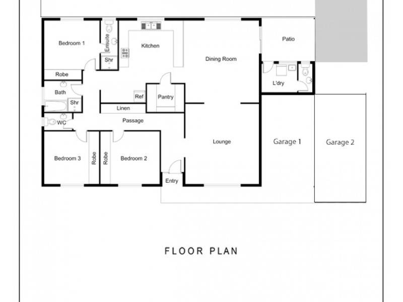 25 Erumba Street, Braitling NT 0870 Floorplan