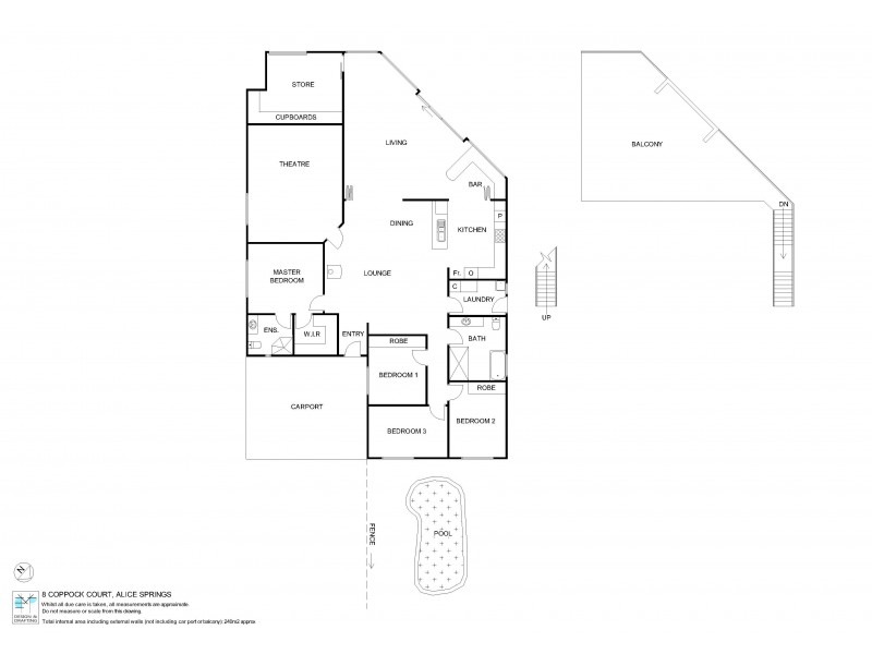 8 Coppock Court, Desert Springs NT 0870 Floorplan