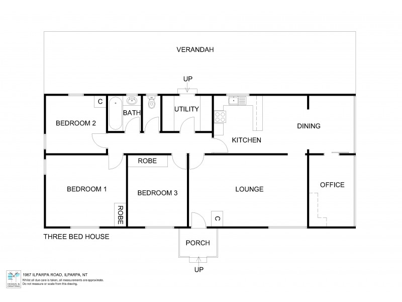 996 (Lot 1967) Ilparpa Road, White Gums NT 0870 Floorplan
