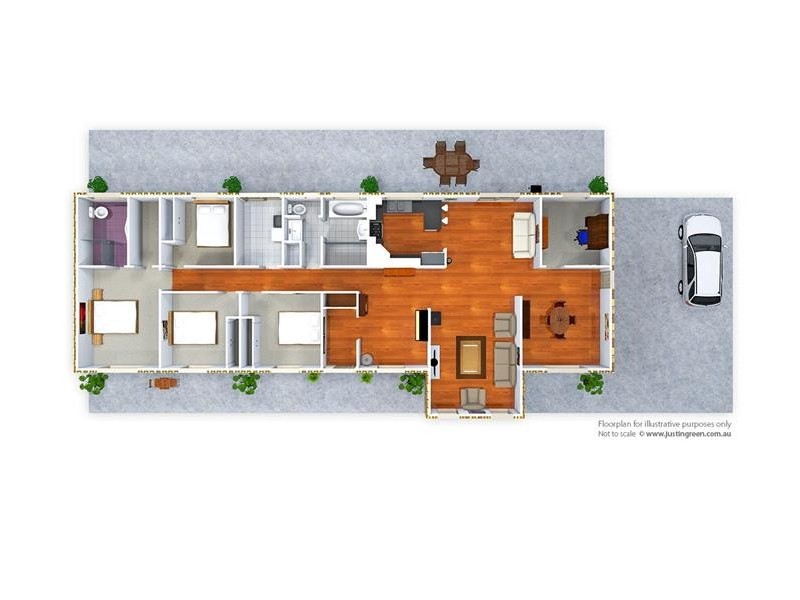3/13 Grevillea Place, Tumut NSW 2720 Floorplan