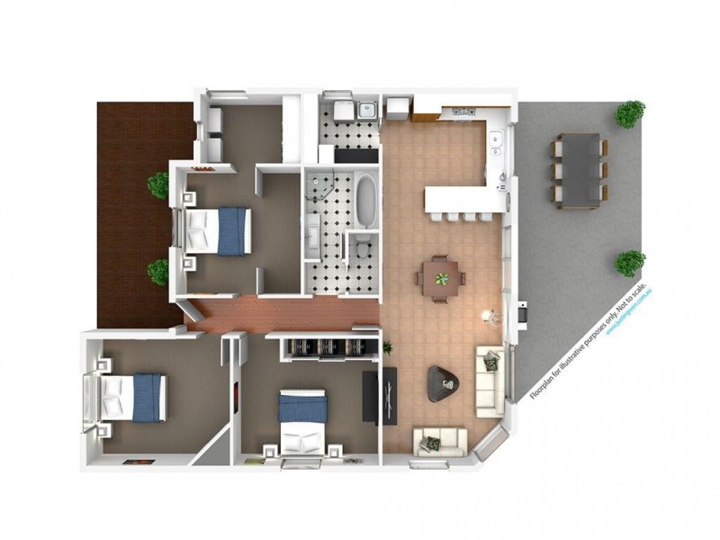 15 Fitzroy Street, Tumut NSW 2720 Floorplan