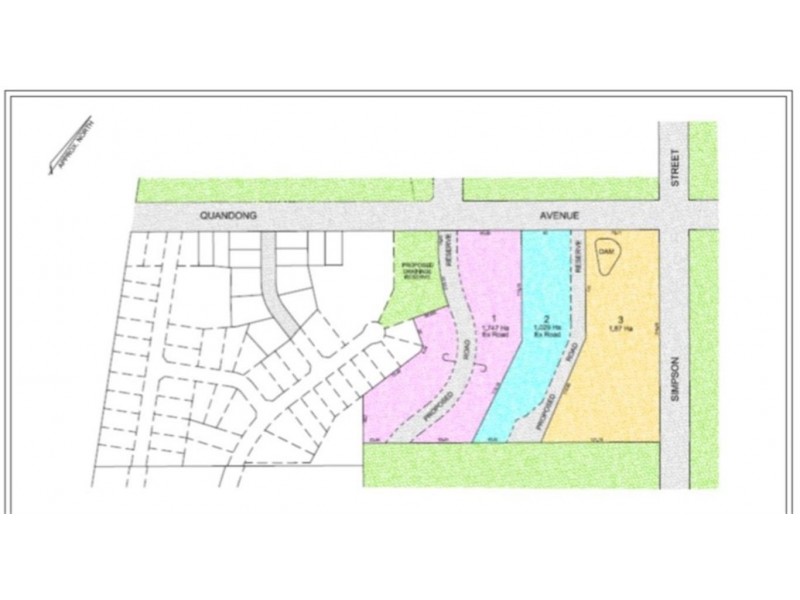 Lots 1,2,3 Quandong Ave, Tumut NSW 2720 Floorplan