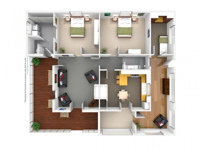 232 East Blowering Road, Jones Bridge, Tumut NSW 2720 Floorplan
