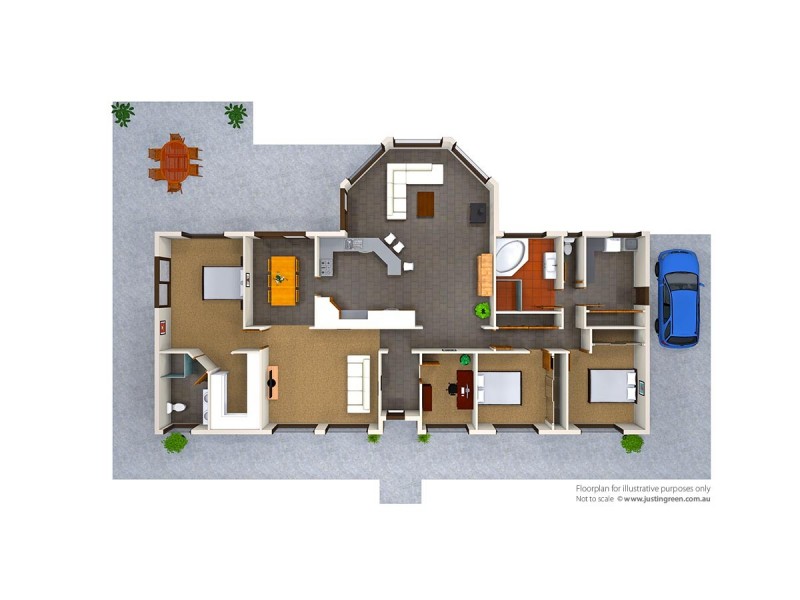60 Currawong Road, Tumut NSW 2720 Floorplan