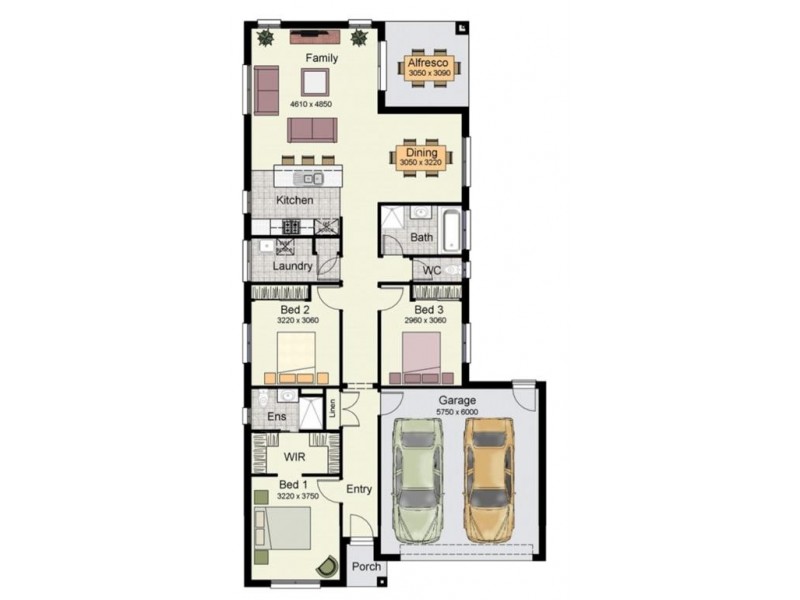 Lot 55 Boyd Gv, Tumut NSW 2720 Floorplan