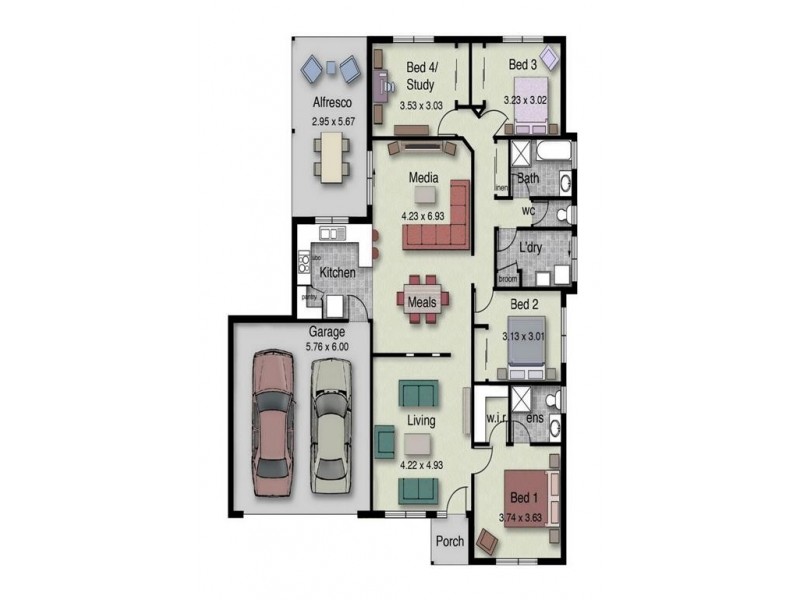 Lot 58 Boyd Gv, Tumut NSW 2720 Floorplan
