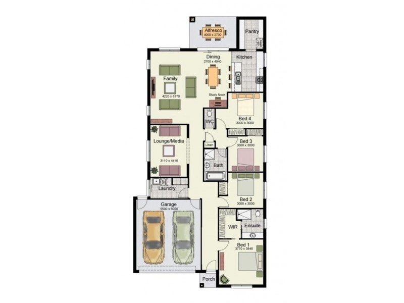 Lot 60 Boyd Gv, Tumut NSW 2720 Floorplan