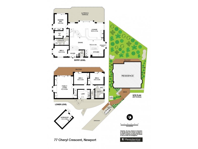 77 Cheryl Crescent, Newport NSW 2106 Floorplan